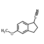 CAS#: 102035-37-0, 5-Methoxyindane-1-Carbonitrile