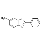 CAS#: 10205-58-0, 6-Methyl-2-Phenyl-1,3-Benzothiazole