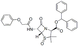 CAS#: 10209-09-3, Diphenylmethyl [2S-(2alpha,5alpha,6beta)]-3,3-Dimethyl-7-Oxo-6-(Phenoxyacetamido)-4-Thia-1-Azabicyclo[3.2.0]Heptane-2-Carboxylate 4-Oxide