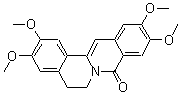 CAS#: 10211-78-6, 5,6-Dihydro-2,3,10,11-Tetramethoxy-8H-Dibenzo[a,g]Quinolizin-8-One