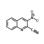 CAS#: 102170-61-6, 3-Nitro-2-Quinolinecarbonitrile