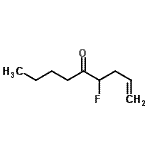 CAS#: 102283-51-2, 4-Fluoro-1-Nonen-5-One