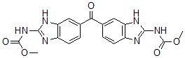 CAS 登录号：102342-72-3， N-[6-[2-(甲氧羰基氨基)3H-苯并咪唑-5-羰基]-1H-苯并咪唑-2-基]氨基甲酸甲酯
