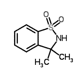 CAS#: 102362-98-1, 3,3-Dimethyl-2,3-Dihydro-1,2-Benzothiazole 1,1-Dioxide