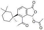 CAS#: 102396-21-4, (3S)-4-Acetyl-1,3-Dihydro-1-Oxo-5-[(1S)-1,3,3-Trimethylcyclohexyl]Isobenzofuran-3-Ol Acetate
