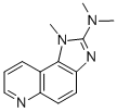 CAS 登录号：102408-29-7， N,N,1-三甲基吡啶并[2,3-g]苯并咪唑-2-胺