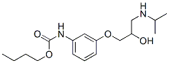 CAS#: 102417-13-0, Butyl N-[3-[2-Hydroxy-3-(Propan-2-Ylamino)Propoxy]Phenyl]Carbamate