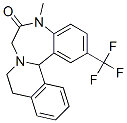 CAS#: 10243-44-4, 5-Methyl-6,7,9,10-Tetrahydro-2-Trifluoromethyl-5H-Isoquino(2,1-d)(1,4)Benzodiazepin-6-One