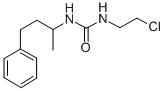 CAS 登录号：102433-64-7， 1-(2-氯乙基)-3-(1-甲基-3-苯基丙基)脲