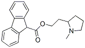 CAS 登录号:102449-21-8, 2-(1-甲基吡咯烷-2-基)乙基9H-芴-9-羧酸酯
