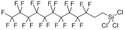 CAS#: 102488-49-3, Trichloro(3,3,4,4,5,5,6,6,7,7,8,8,9,9,10,10,11,11,12,12,12-Heneicosafluorododecyl)-Silane