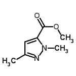 CAS 登录号：10250-59-6， 甲基1,3-二甲基-1H-吡唑-5-羧酸酯