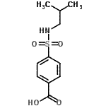 CAS 登录号：10252-68-3， 4-(异丁基氨基磺酰基)苯甲酸