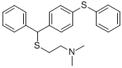 CAS#: 102559-50-2, N,N-Dimethyl-2-[Phenyl-(4-Phenylsulfanylphenyl)Methyl]Sulfanylethanamine