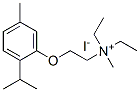 CAS#: 102571-20-0, Diethyl-Methyl-[2-(5-Methyl-2-Propan-2-Ylphenoxy)Ethyl]Azanium Iodide