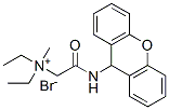 CAS#: 102571-21-1, Diethyl-Methyl-[2-Oxo-2-(9H-Xanthen-9-Ylamino)Ethyl]Azanium Bromide