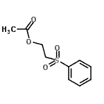 CAS#: 10258-72-7, 2-(Phenylsulfonyl)Ethyl Acetate
