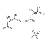 CAS#: 102601-28-5, Bis[(E)-Amino-N-(Carboxymethyl)Imino-N-Methylmethanaminium] Sulfate