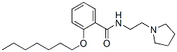 CAS 登录号：10261-48-0， 2-庚氧基-N-(2-吡咯烷-1-基乙基)苯甲酰胺