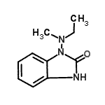 CAS#: 102616-90-0, 1-[Ethyl(Methyl)Amino]-1,3-Dihydro-2H-Benzimidazol-2-One
