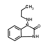 CAS 登录号：102616-97-7， 1-(丙基氨基)-1,3-二氢-2H-苯并咪唑-2-酮