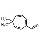 CAS#: 102654-21-7, 5,5-Dimethyl-1,3,6-Cycloheptatriene-1-Carbaldehyde