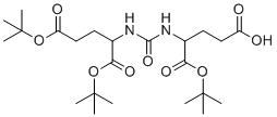 CAS 登录号：1026987-94-9， (S)-5-叔丁氧基-4-(3-((S)-1,5-二-叔丁氧基-1,5-二氧代-2-戊基)脲啶)-5-氧代戊酸