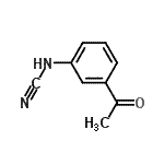 CAS#: 102711-76-2, (3-Acetylphenyl)Cyanamide