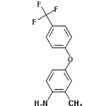 CAS#: 102766-74-5, 2-Methyl-4-[4-(Trifluoromethyl)Phenoxy]Aniline