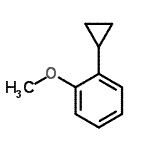CAS#: 10292-66-7, 1-Cyclopropyl-2-Methoxybenzene
