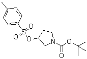 CAS#: 103057-45-0, 2-Methyl-2-Propanyl 3-{[(4-Methylphenyl)Sulfonyl]Oxy}-1-Pyrrolidinecarboxylate