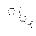 CAS#: 103060-18-0, 4-(4-Chlorobenzoyl)Phenyl Acetate