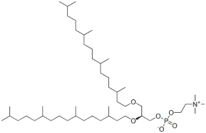 CAS 登录号：103067-81-8， [(2S)-2,3-二[(3R,11R)-3,7,11,15-四甲基十六烷氧基]丙基]2-三甲基铵乙基磷酸酯盐