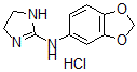 CAS#: 103124-99-8, 4,5-Dihydro-N-1,3-Benzodioxol-5-Yl-1H-Imidazol-2-Amine Hydrochloride
