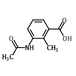 CAS#: 103204-68-8, 3-Acetamido-2-Methylbenzoic Acid