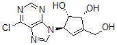 CAS#: 103232-24-2, (1S,2R,5R)-5-(6-Chloropurin-9-Yl)-3-(Hydroxymethyl)Cyclopent-3-Ene-1,2-Diol