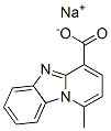 CAS 登录号：10326-84-8， 1-甲基吡啶并[1,2-a]苯并咪唑-4-羧酸钠