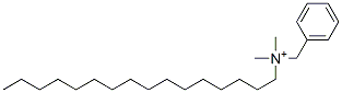 CAS#: 10328-34-4, Benzyl-Hexadecyl-Dimethylazanium Chloride