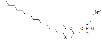 CAS#: 103304-64-9, (2-Ethoxy-3-Hexadecylsulfanylpropyl) 2-Trimethylazaniumylethyl Phosphate