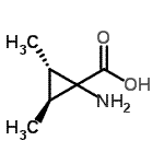 CAS 登录号：103348-90-9， (2S,3S)-1-氨基-2,3-二甲基环丙烷羧酸