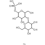 CAS 登录号：103404-65-5， 4-O-己糖吡喃糖苷-1-O-膦酰吡喃己糖-钡(1:1)