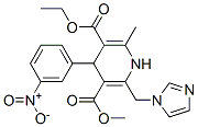 CAS#: 103417-69-2, O3-Ethyl O5-Methyl 2-(Imidazol-1-Ylmethyl)-6-Methyl-4-(3-Nitrophenyl)-1,4-Dihydropyridine-3,5-Dicarboxylate