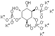 CAS 登录号：103476-24-0， D-肌醇1,4,5-三(磷酸二氢酯)六钾盐