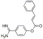 CAS 登录号:103499-67-8, (4-甲脒基苯基)(E)-3-苯基丙-2-烯酸酯