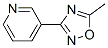 CAS#: 10350-69-3, 3-(5-Methyl-1,2,4-Oxadiazol-3-Yl)Pyridine
