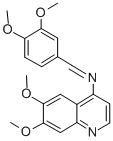 CAS#: 10351-50-5, 1-(3,4-Dimethoxyphenyl)-N-(6,7-Dimethoxyquinolin-4-Yl)Methanimine