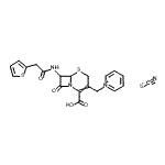 CAS#: 10353-05-6, 1-({2-Carboxy-8-Oxo-7-[(2-Thienylacetyl)Amino]-5-Thia-1-Azabicyclo[4.2.0]Oct-2-En-3-Yl}Methyl)Pyridinium Thiocyanate