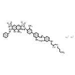 CAS#: 103580-64-9, Disodium 4-Amino-3-{[4'-({2-Amino-4-[(3-Butoxy-2-Hydroxypropyl)Amino]Phenyl}Diazenyl)-3,3'-Dimethyl-4-Biphenylyl]Diazenyl}-5-Hydroxy-6-(Phenyldiazenyl)-2,7-Naphthalenedisulfonate