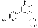 CAS 登录号：103583-08-0， 1-(6-氨基吡啶-3-基)-2-(4-苯基丁烷-2-基氨基)乙醇