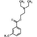 CAS#: 10367-88-1, 2-(Diethylamino)Ethyl 3-Methylbenzoate